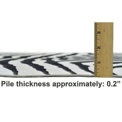 Hr Handcraft Rugs HR Print Rug Non-Sl...