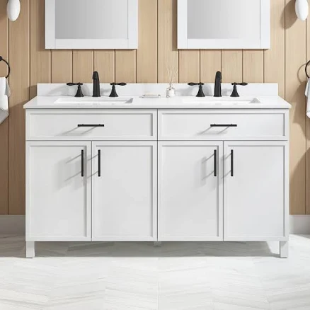 Style Selections Dolton 60-in Floatin...