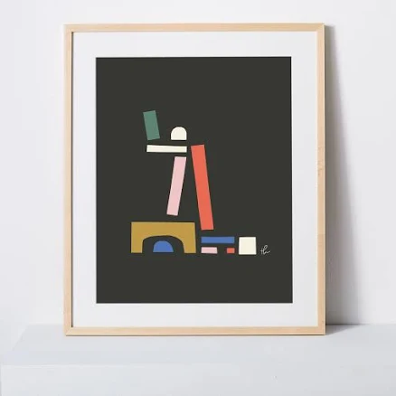 West Elm No. 3 Black/White