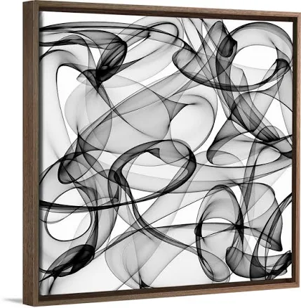 Great BIG Canvas Abstract Black And W...