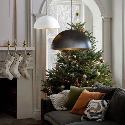 LightFixturesUSA Dome Pendant Light