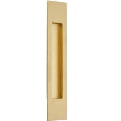 Modern Rectangular Flush Solid Brass ...