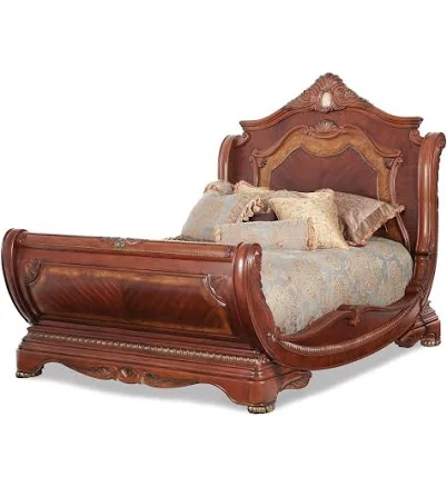 Michael Amini Cortina Honey Walnut Ki...