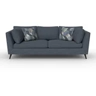 Caruso Sofa in Camila Indigo by H.M. ...