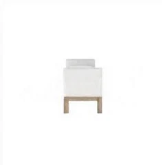 Crate & Barrel Keane Upholstered Bench