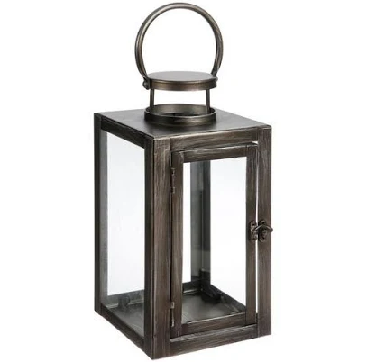 Distressed Metal Lantern