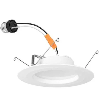 Commercial Electric 5/6 in. Matte Whi...