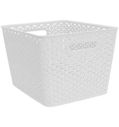 At Home Y-Weave Storage Basket