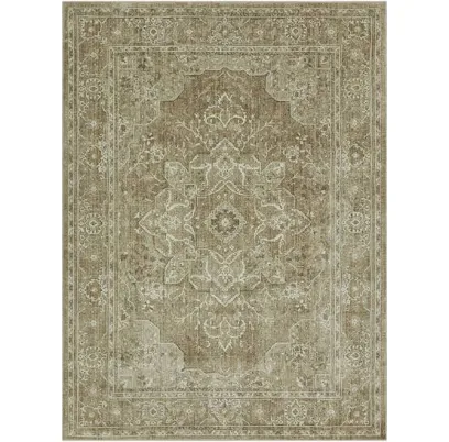 Mainstays Traditional Plush Beige Med...