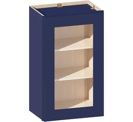 NB-W1830GD Shaker Glass-Door Wall Cab...