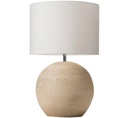 Scandinavian Designs Textured Clay Lamp