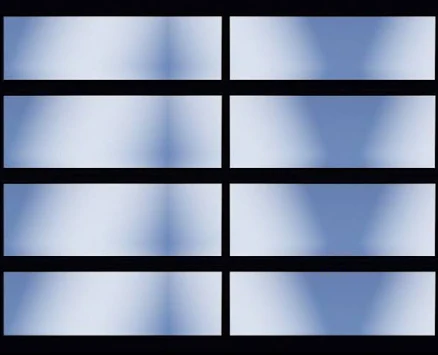 9x7 Amarr Vista Full View Glass Garag...