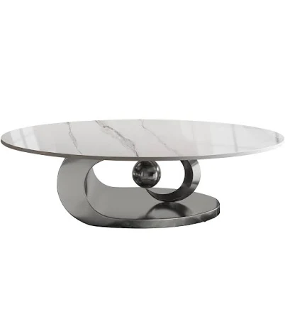 Oizaye Modern Oval Faux marble Pandor...