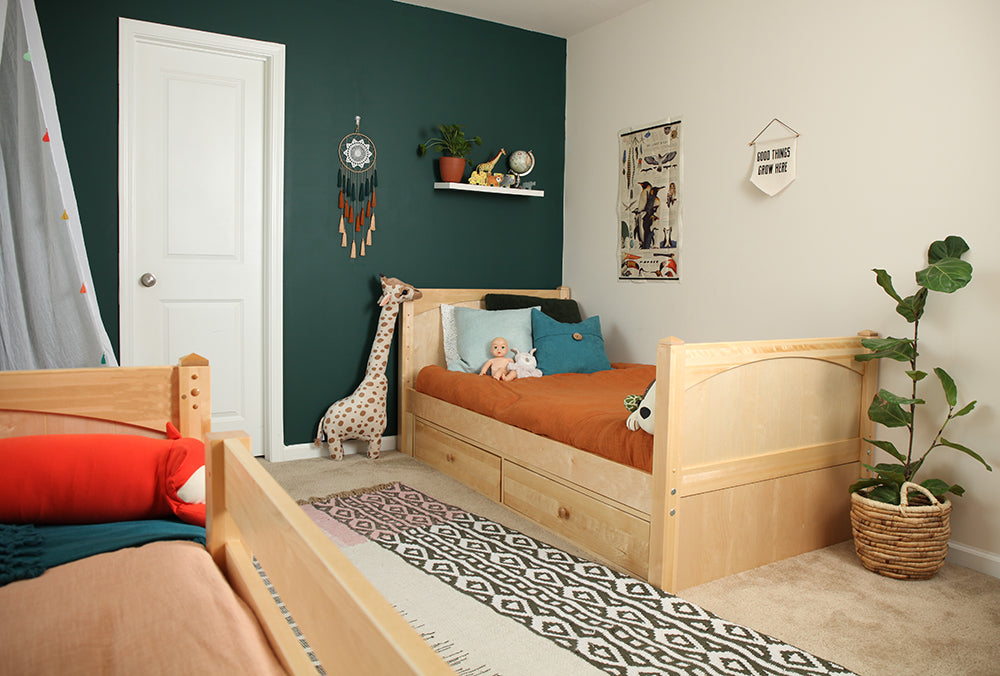 Room Reveal: Boy and Girl Shared Kids Room with Gender Neutral Decor – Maxtrix Kids