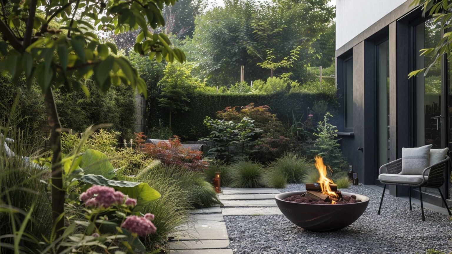 Small Garden Ideas - 20 Modern Minimalist Compact Gardens | Paving Direct