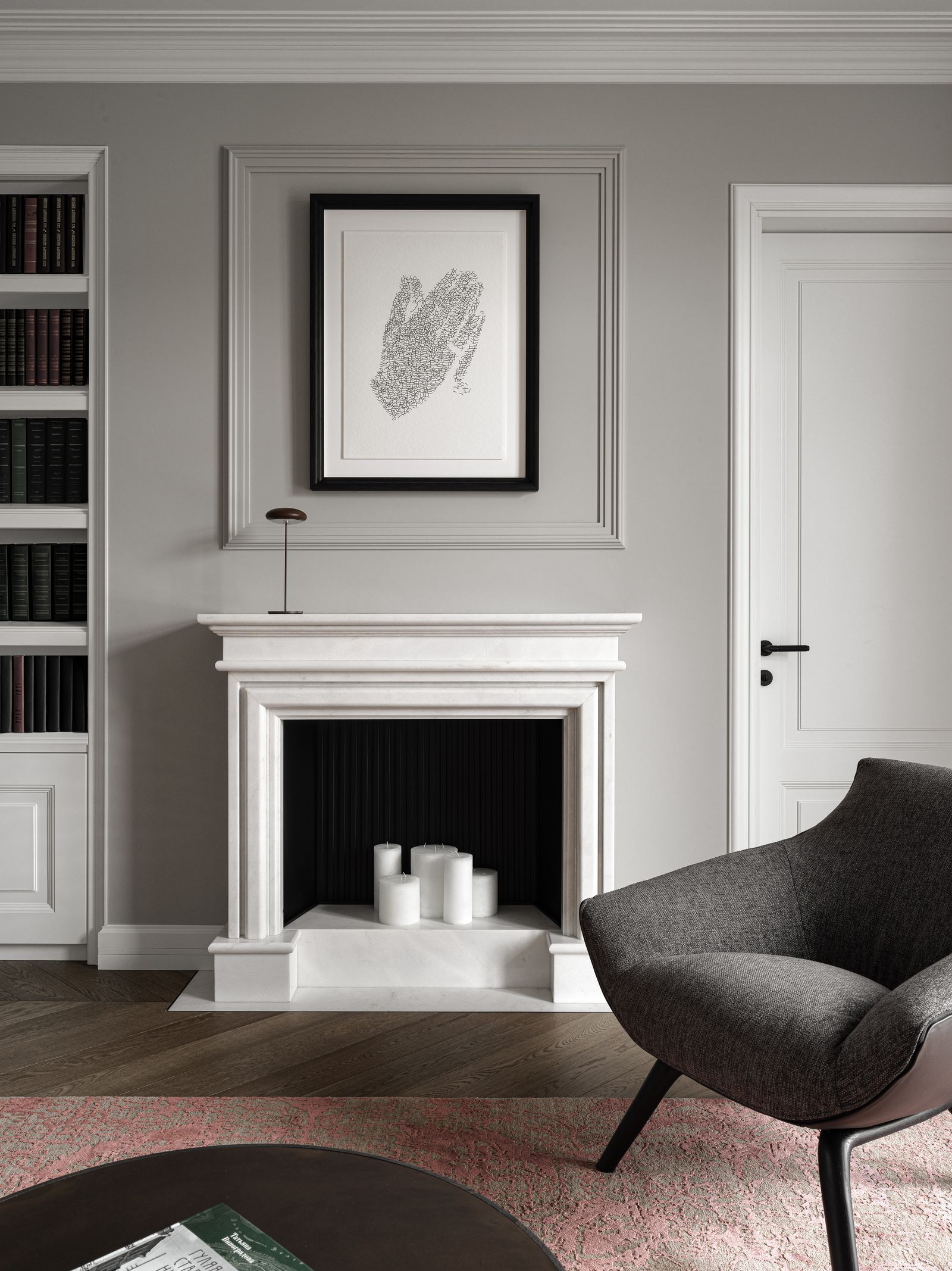 This Moscow Home Demonstrates How To Make an All-Grey Interior Look Warm and Inviting | AD Middle East