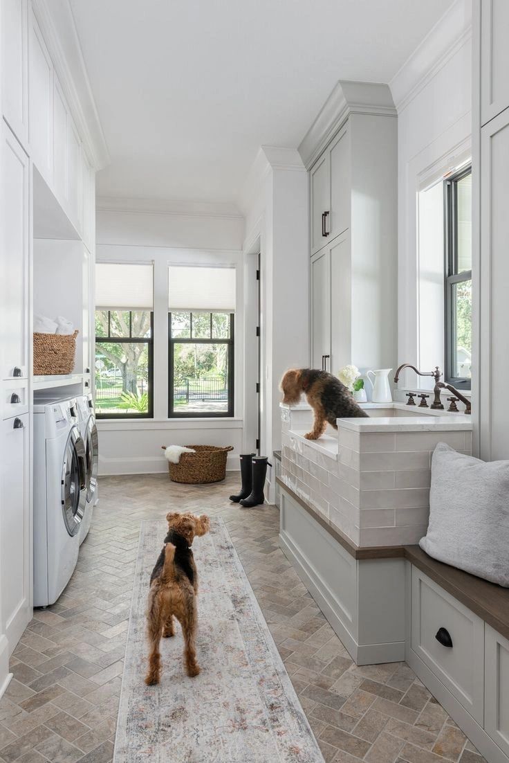 Transforming Your Laundry Room Sink into a Dog Shower