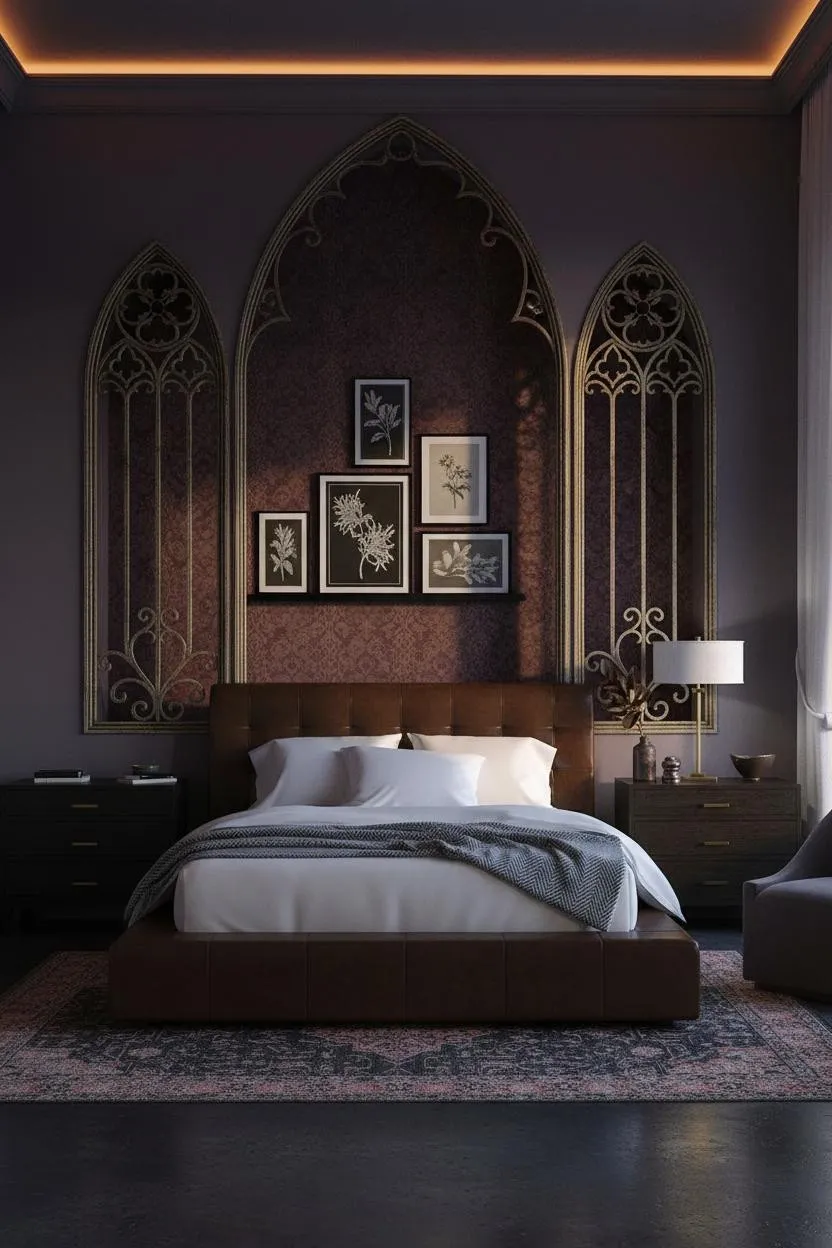 11+ Romantic Goth Bedrooms That Feel Dark but Still Somehow Warm – World Day