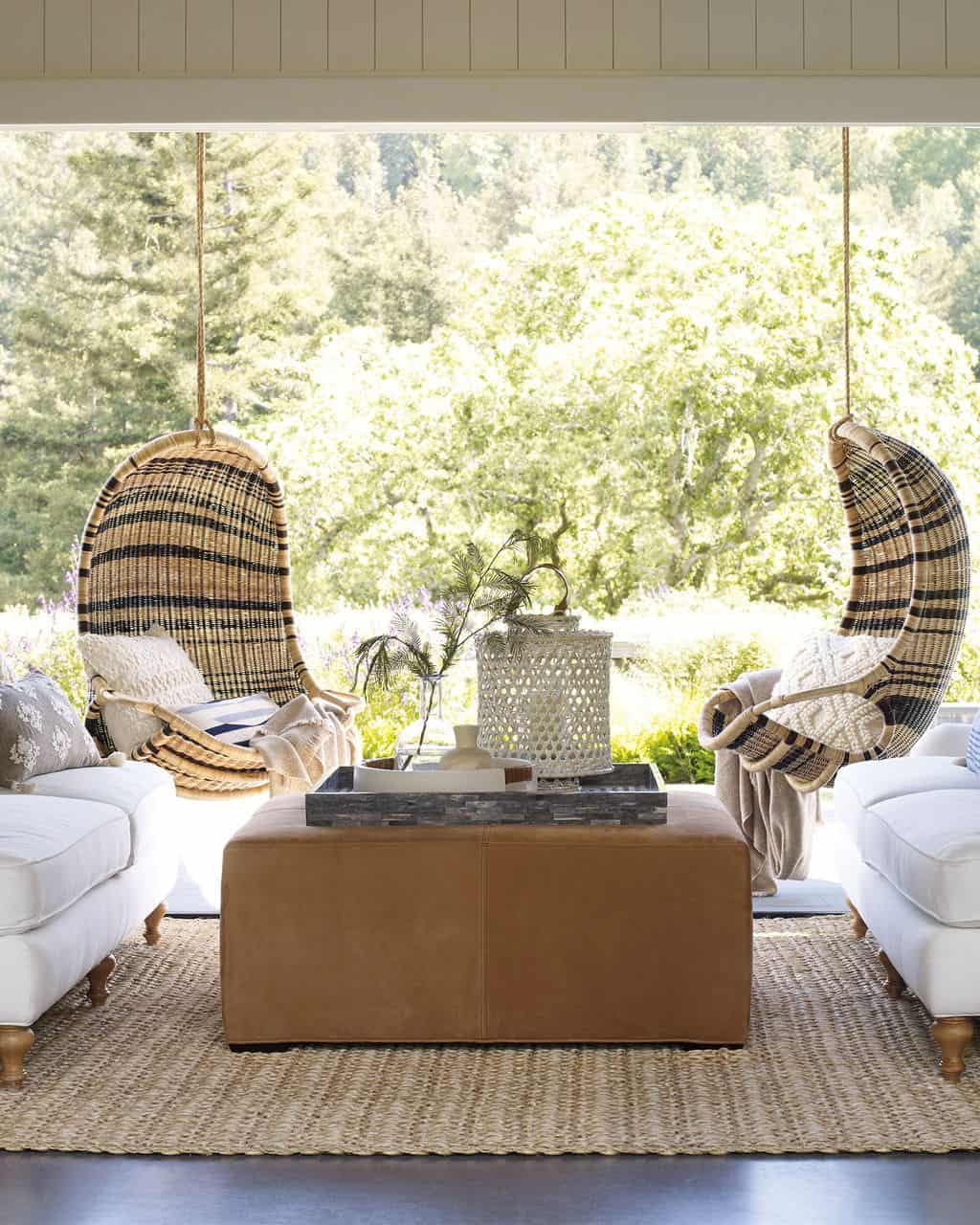 12 of the Prettiest Outdoor Hanging Chairs - Chrissy Marie Blog