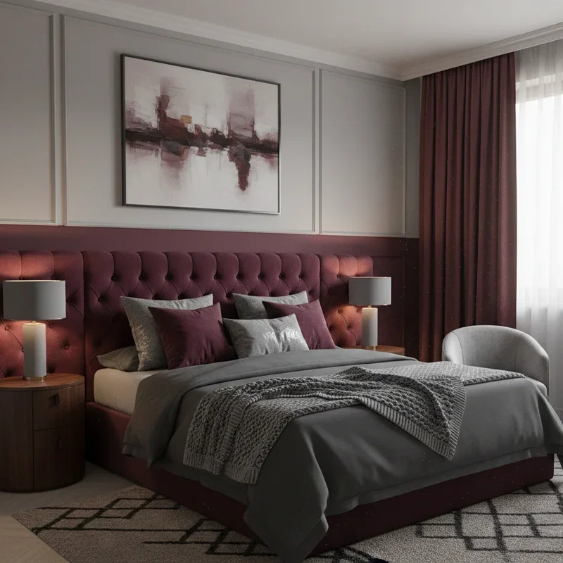 15 Burgundy Bedroom Ideas for Warm and Stylish Interiors