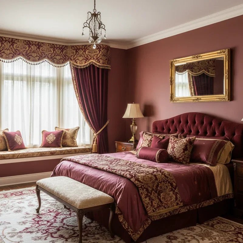 15 Burgundy Bedroom Ideas for Warm and Stylish Interiors