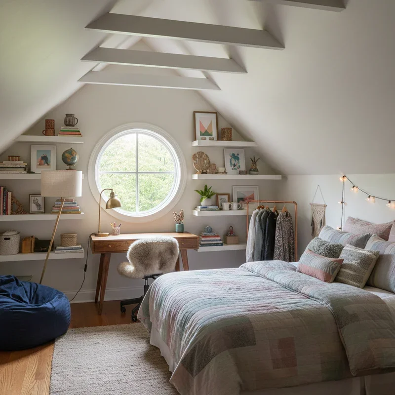 15 Girl Attic Bedroom Ideas for Cozy and Stylish Spaces