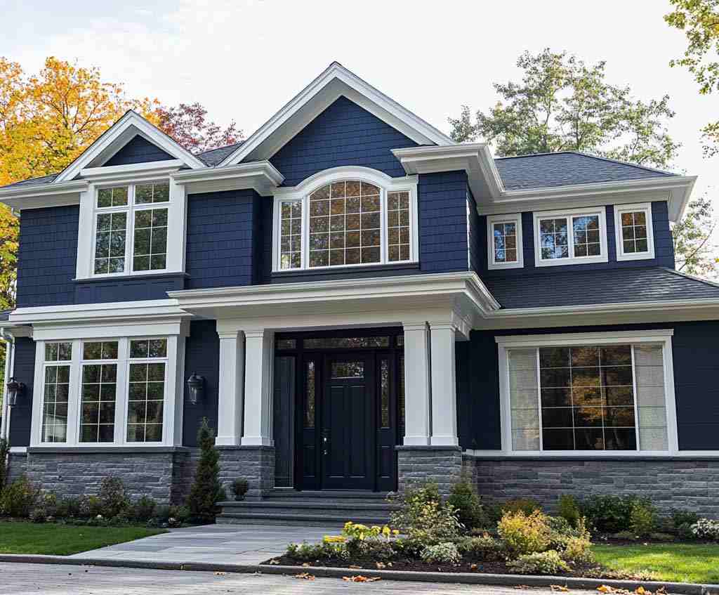 16 Amazing Ideas to Design Blue and White House - Tangy House