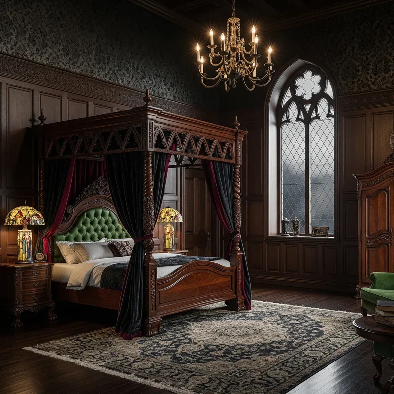 16 Gothic Bedroom Ideas for a Dark and Elegant Look