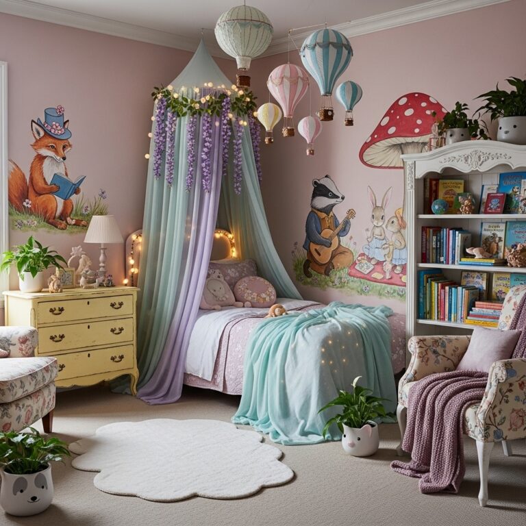 17 Enchanting Whimsy Bedroom Ideas That Feel Magical Yet Practical - Home Decorefiy