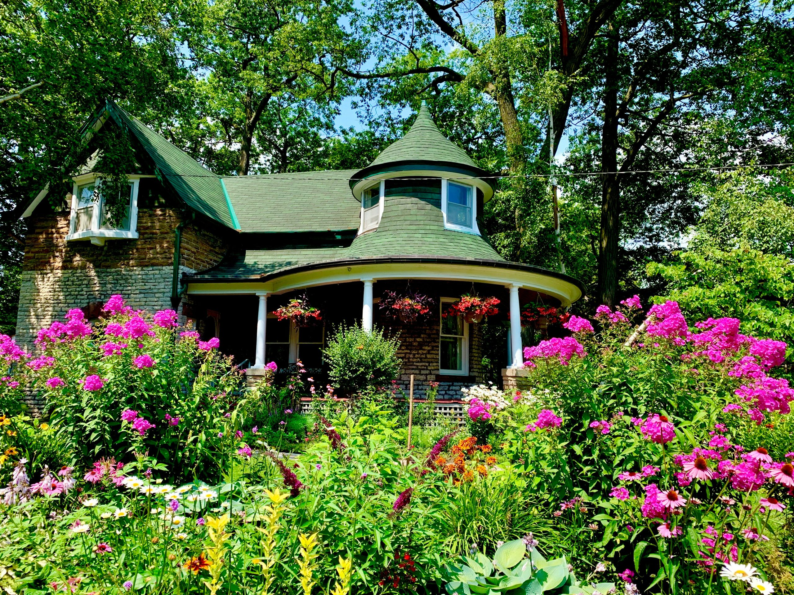 19th century house tin Toronto Beach neighbourhood