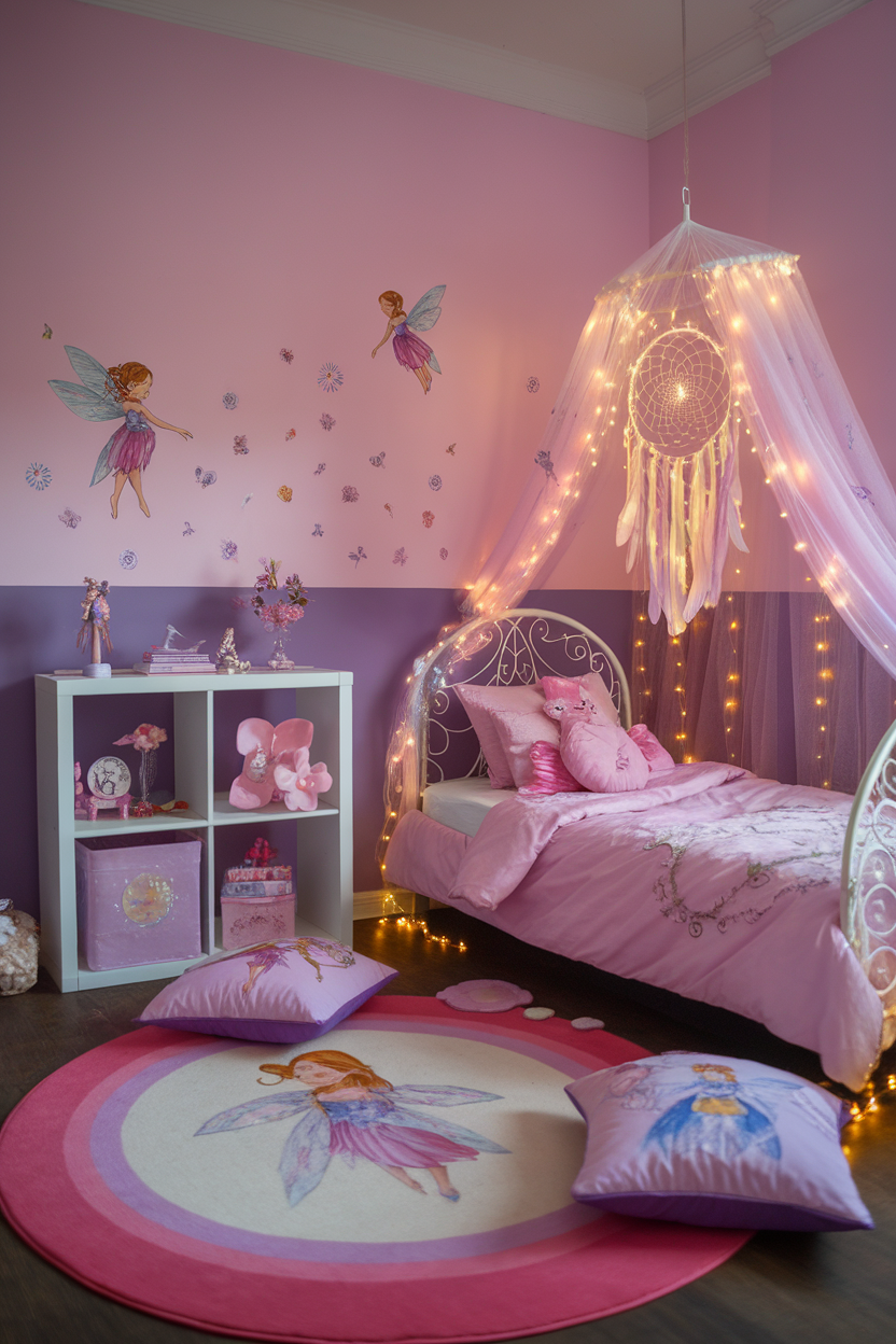 25 Enchanting Fairy Bedroom Ideas for Kids