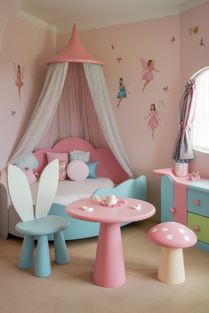 25 Enchanting Fairy Bedroom Ideas for Kids