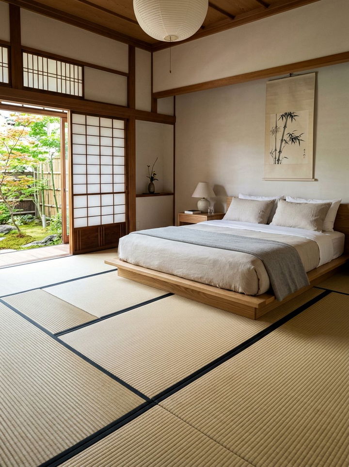 30 Japanese Bedroom Ideas for Minimalist and Zen Living - Lost At E Minor