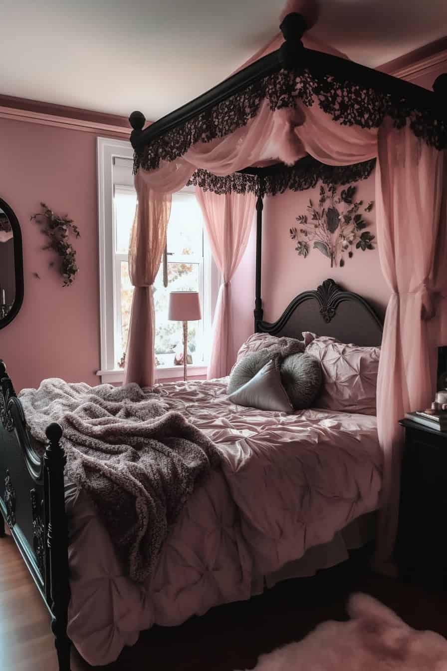30+ Pastel Goth Room Decor Ideas to Create a Sweet, Spooky Space in Your Home | The Pagan Grimoire
