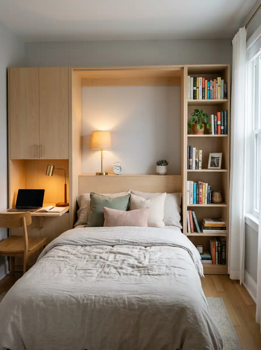 34 Small Bedroom Ideas That Make Your Room Look Bigger (2026 Edition) | Wisal