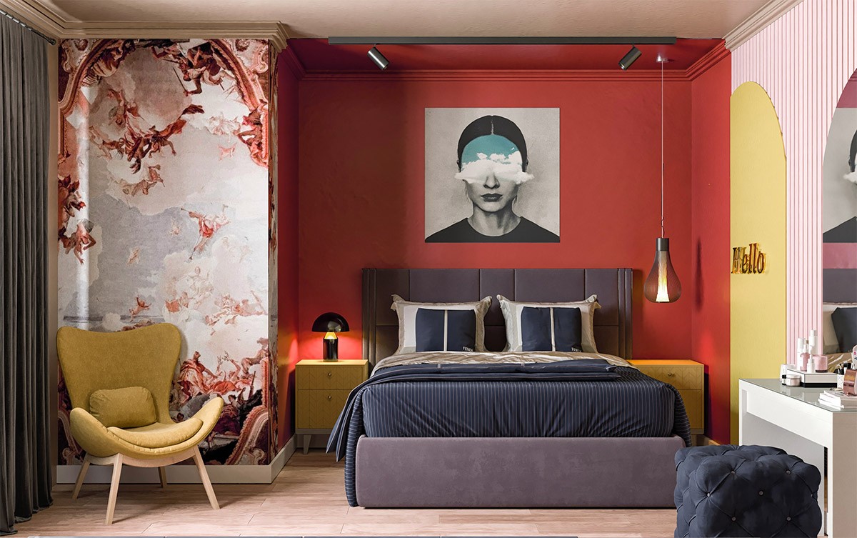 51 Red Bedrooms With Tips And Accessories To Help You Design Yours