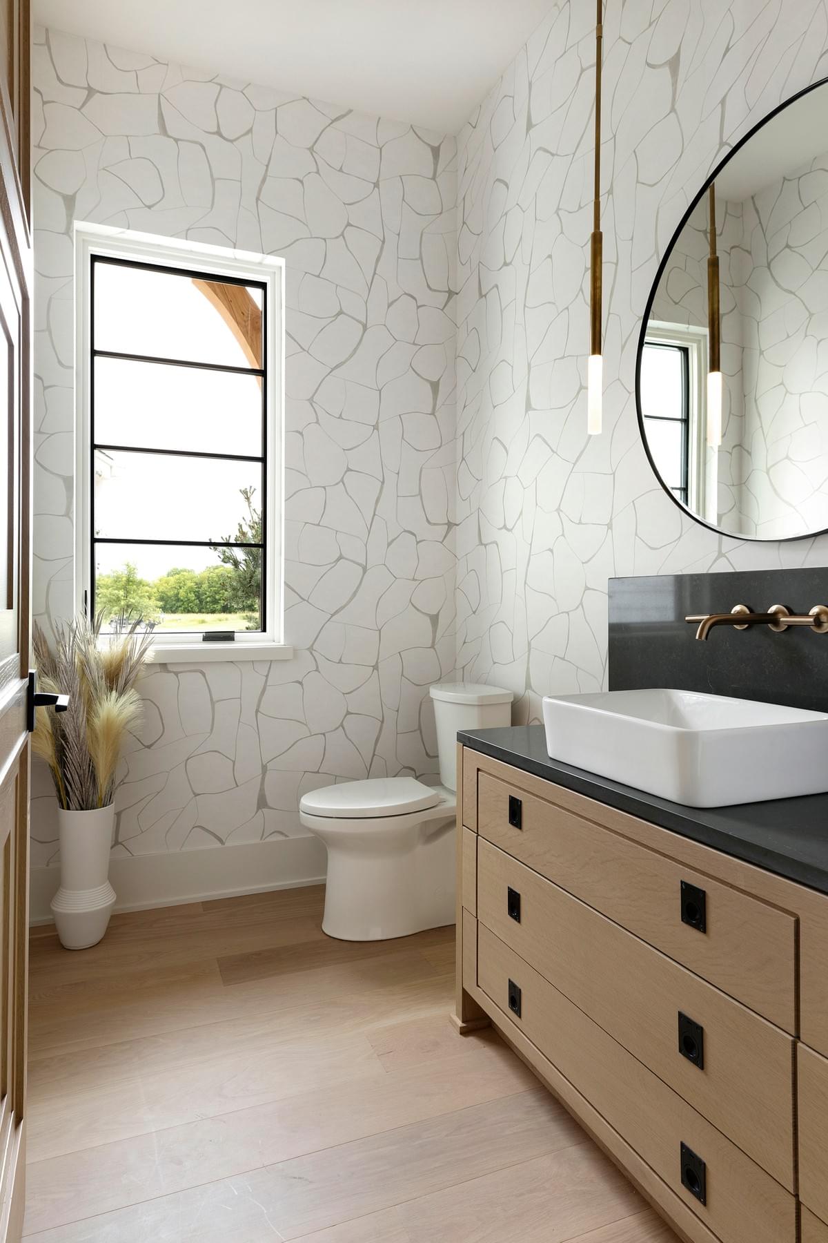 6 Bold Powder Rooms - Featured