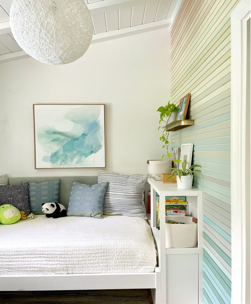 A Small Boy's Bedroom With Lots Of Built-In Storage | Young House Love