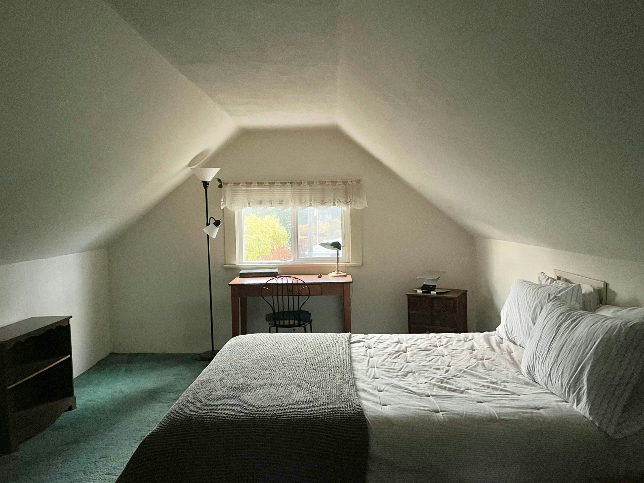 Attic bedroom
