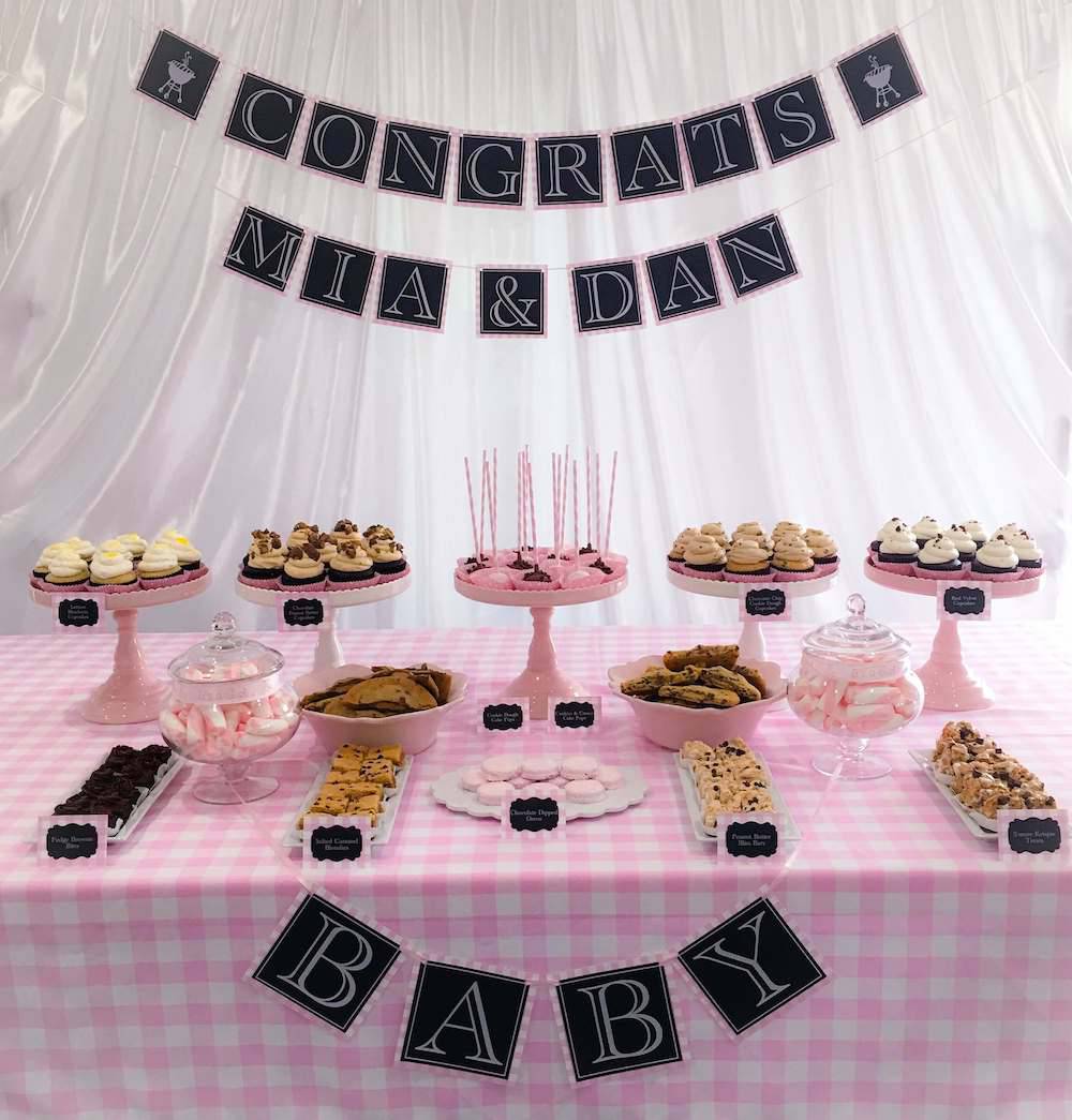 Baby Shower Dessert Table