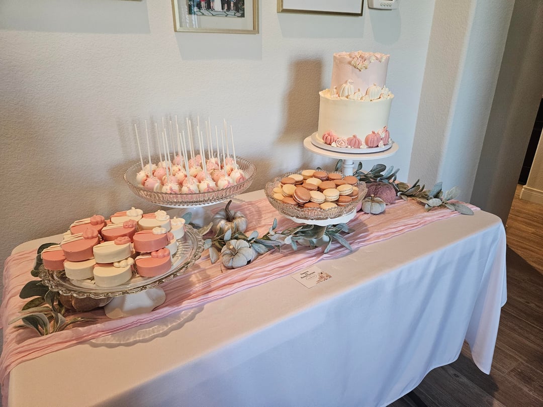 Baby Shower Dessert Table : r/cakedecorating