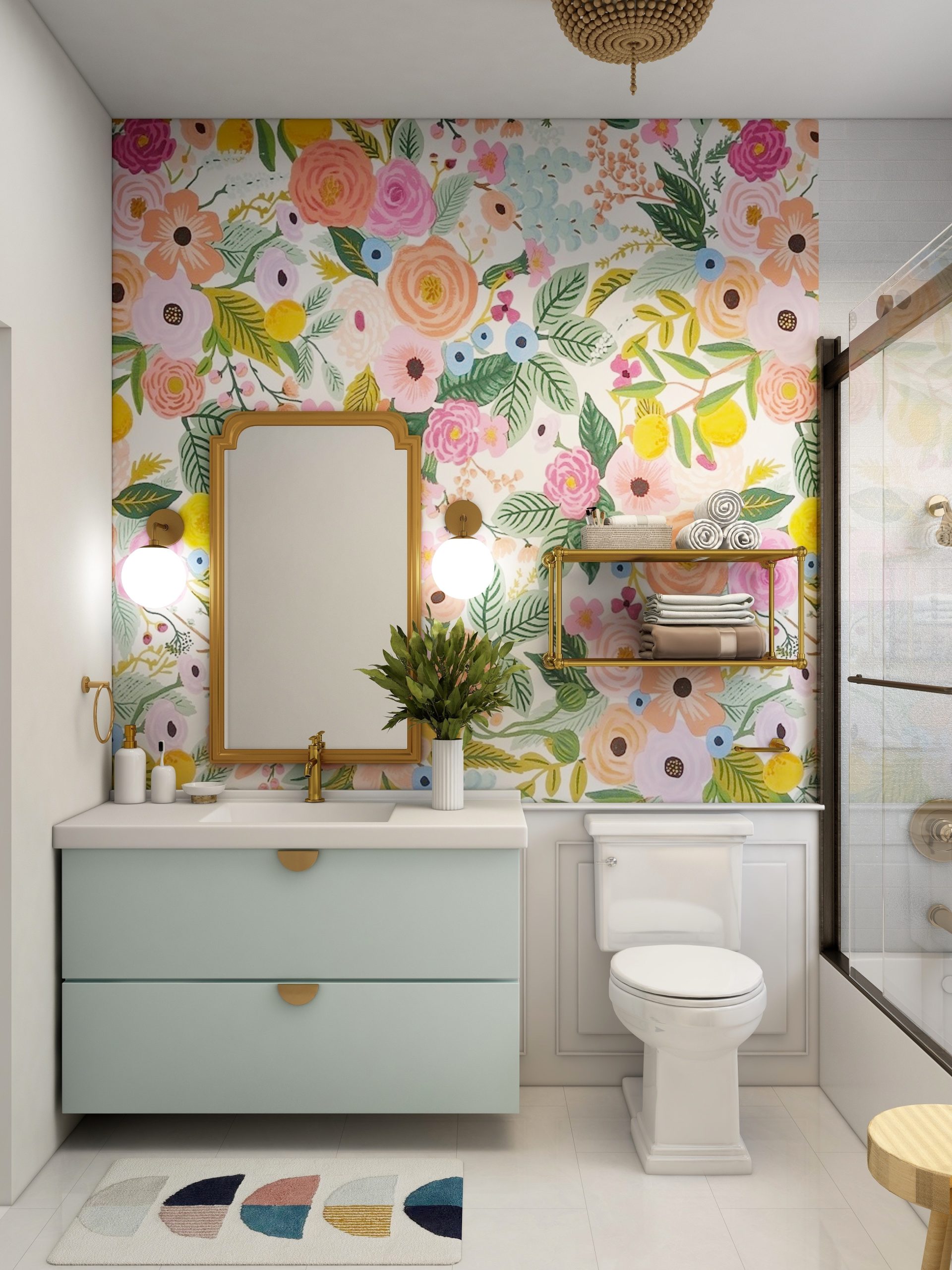 Bathroom Wallpaper Ideas to Enhance Your Space | Robern