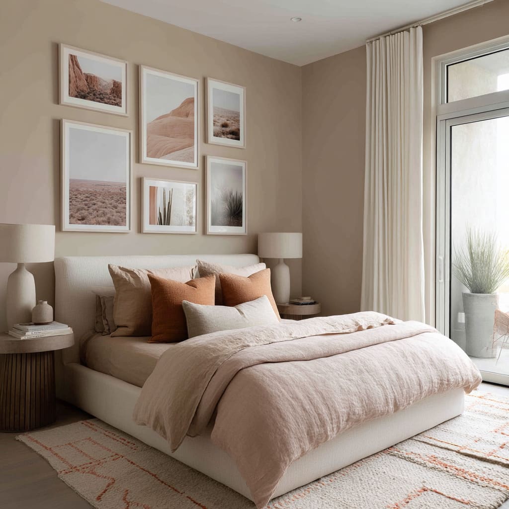 Bedroom Gallery Walls as the Quiet Centerpiece of Design