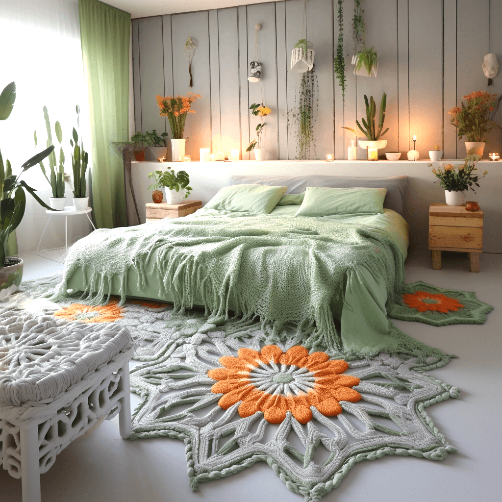 Boho Chic Crochet Magic in Your Dreamy Bedroom | Hippie Boho Style