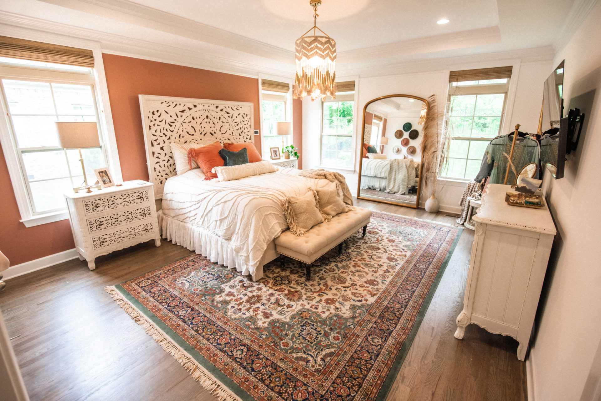 Boho Inspired Master Bedroom | #PremoHome – Hunter Premo