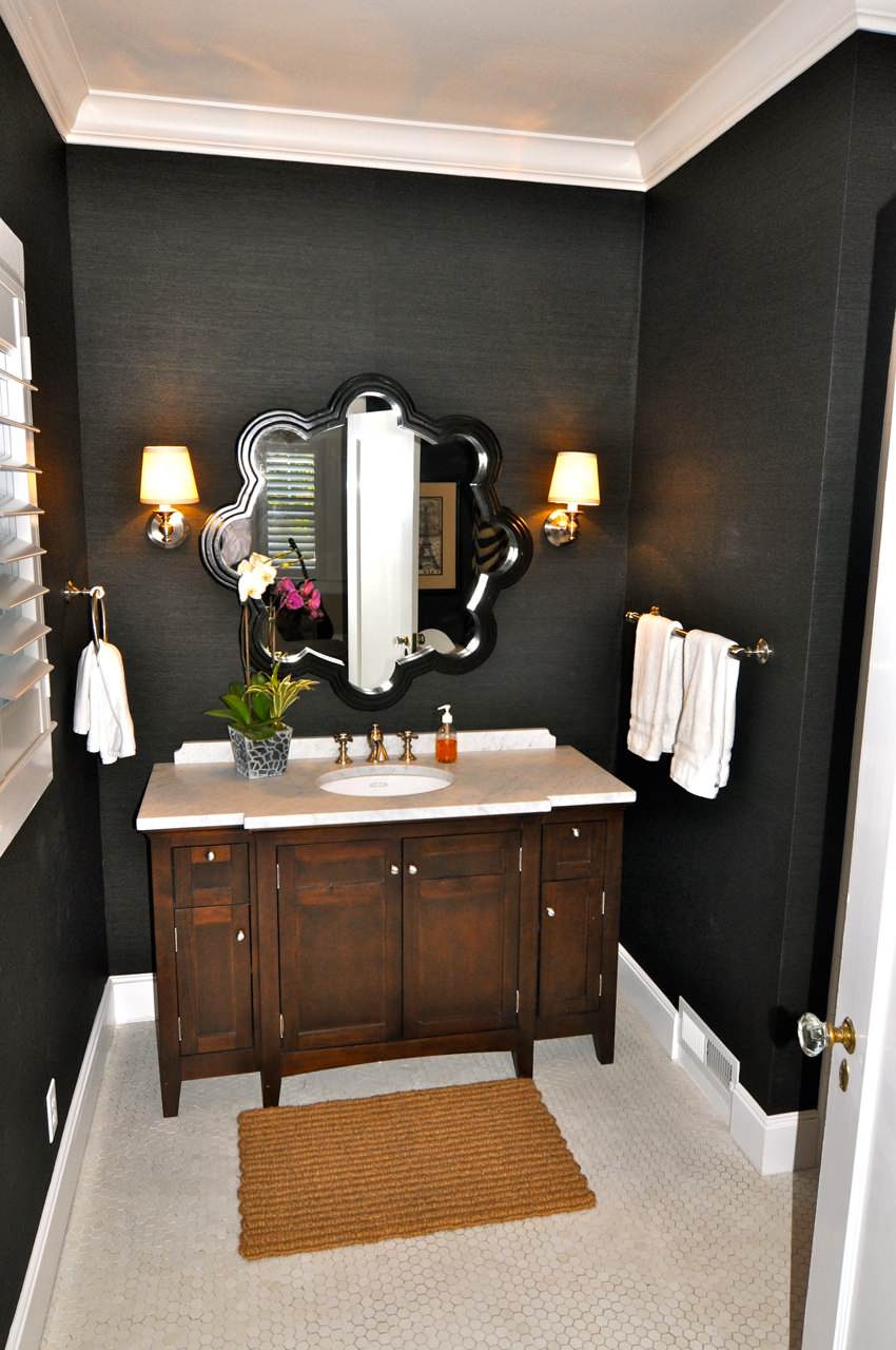 Chic and Moody: Dark, Seductive Bathrooms