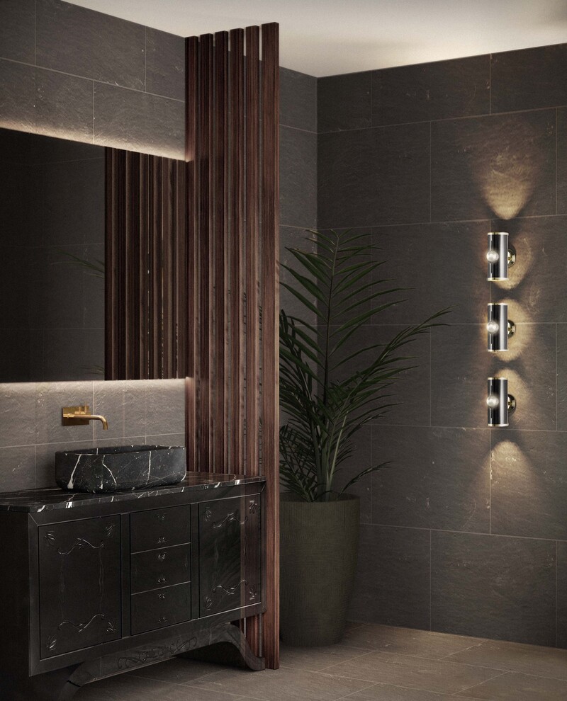 Classy Bathrooms: Dark Tones Ideas For Your New 2021 Private Oasis - Maison Valentina Blog
