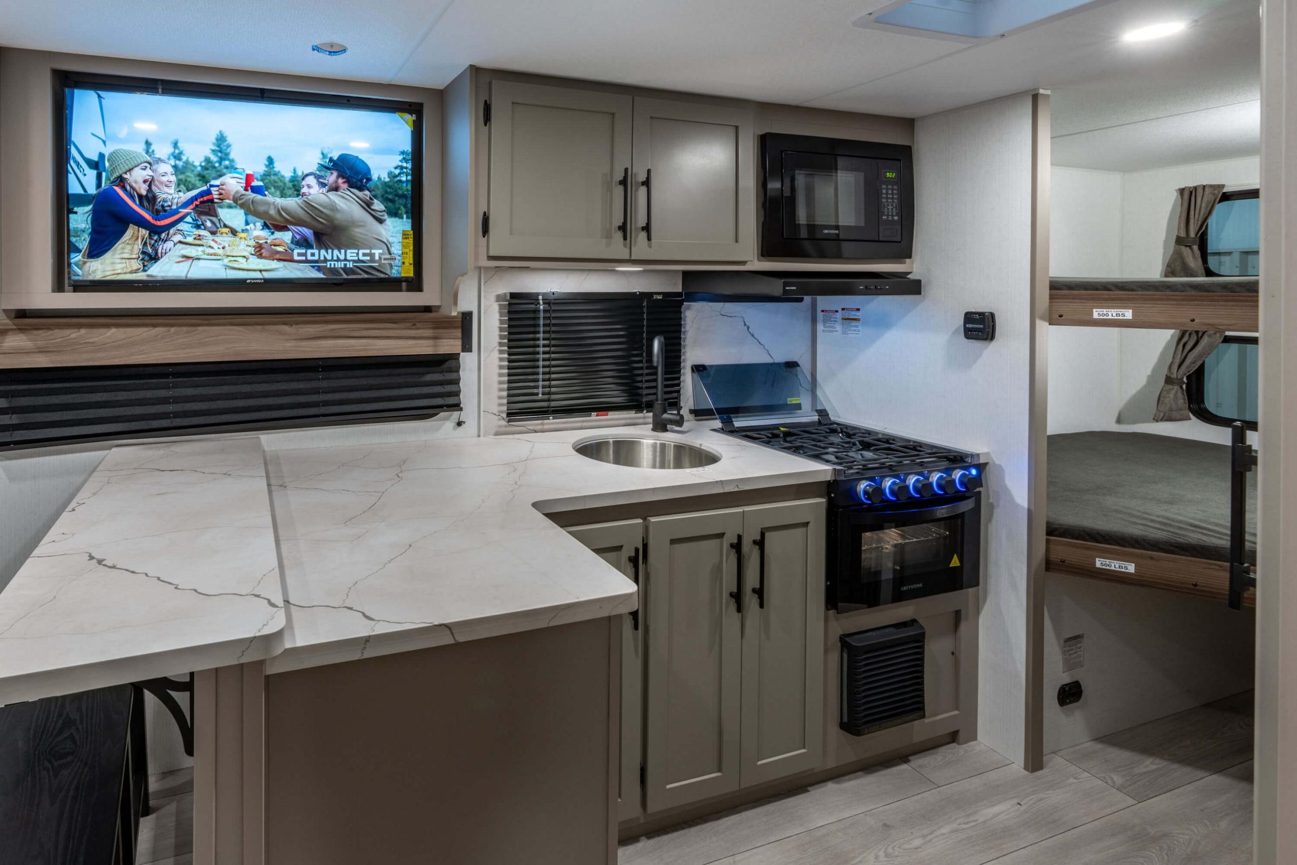 Connect® Mini CM231BH Travel Trailer | KZ RV