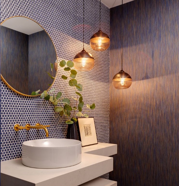 Featured on Houzz - The Top 10 Powder Rooms of 2020 | Press — Eleven Interiors