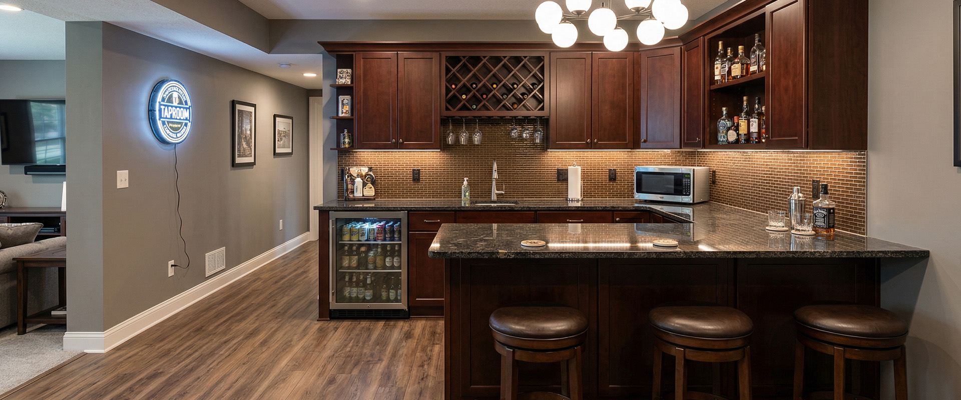 Finished Basement Company in St. Louis, MO | Basements & Bars